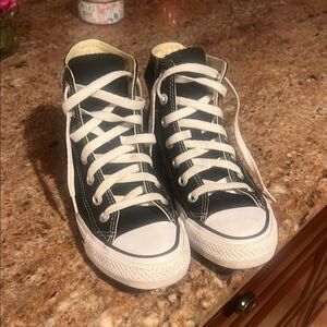 Women’s White and Black Converse
